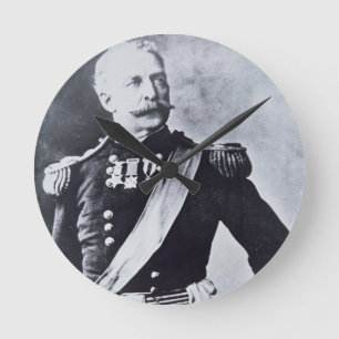 Portrait of Brigadier-General Nelson A. Miles (183 Runde Wanduhr