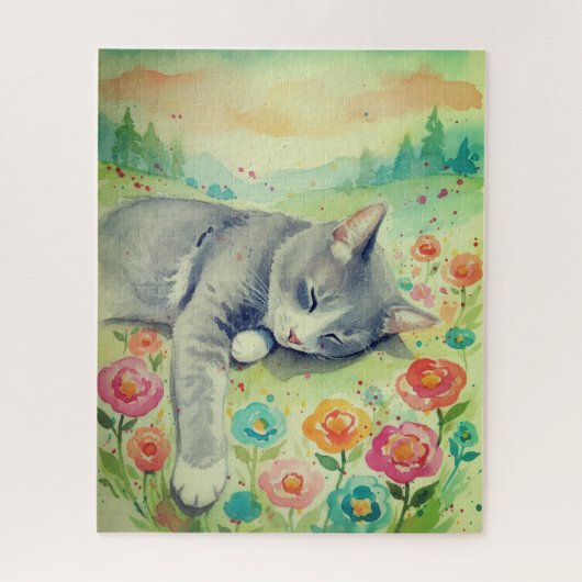 Portrait of Cat Puzzle (Vertikal)