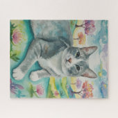 Portrait of Cat Puzzle (Horizontal)