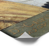 Portrait of Christopher Columbus Poster (Ecke)