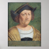 Portrait of Christopher Columbus Poster (Vorne)