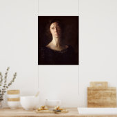 Portrait of Clara J. Mather Poster (Küche)