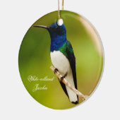 Portrait of Contemplation Round Ornament (Links)