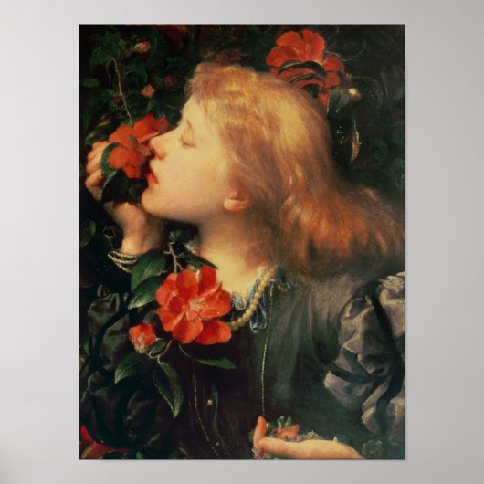 Portrait of Dame Ellen Terry  c.1864 Poster (Vorne)