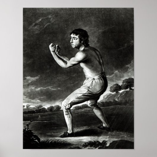 Portrait of Daniel Mendoza Poster (Vorne)