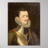 Portrait of Don John of Austria Poster (Vorne)