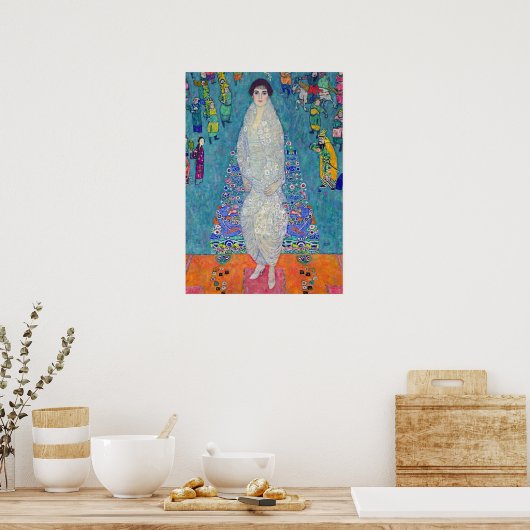 Portrait of Elisabeth Lederer, Gustav Klimt Poster (Küche)