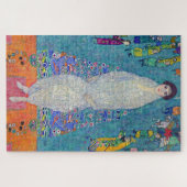 Portrait of Elisabeth Lederer, Gustav Klimt Puzzle (Horizontal)