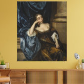 Portrait of Elizabeth Capel, Countess of Carnarvon Leinwanddruck (Insitu (Wohnzimmer))