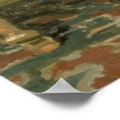 Portrait of Emperor Nicholas II  1895 Poster (Ecke)