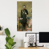 Portrait of Emperor Nicholas II  1895 Poster (Heimbüro)