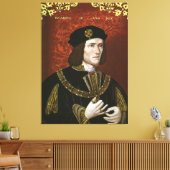 Portrait of English King Richard III Leinwanddruck (Insitu (Wohnzimmer))