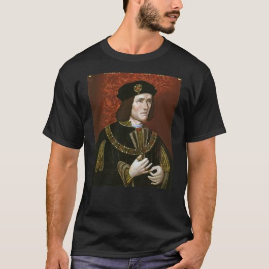 Portrait of English King Richard III T-Shirt (Vorderseite)