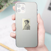 Portrait of Ethel Smyth (1922) Aufkleber (Telefon)