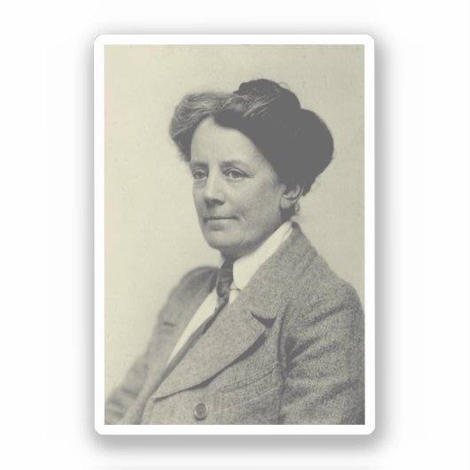 Portrait of Ethel Smyth (1922) Aufkleber (Vorderseite)