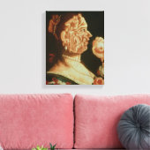 Portrait of Eve (Öl) Leinwanddruck (Insitu (Wohnzimmer))