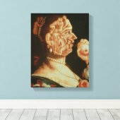 Portrait of Eve (Öl) Leinwanddruck (Insitu (Holzboden))