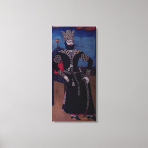 Portrait of Fath-Ali, Shah of Iran, Leinwanddruck