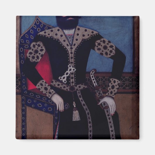 Portrait of Fath-Ali, Shah of Iran, Magnet (Vorne)