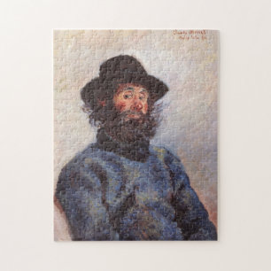 Portrait of Fisherman at Belle-Île Monet Kunstvoll Puzzle