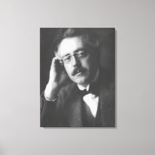 Portrait of Frank Bridge (1879-1941) (b/w Foto) Leinwanddruck