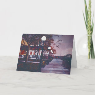 Portrait of Freedom, Ellis Island, USA Greeting Ca Karte