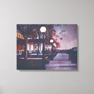 Portrait of Freedom, Ellis Island, USA Leinwanddruck