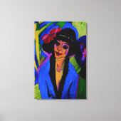 "Portrait of Gerda" Masterpiece c1914 Leinwanddruck (Vorderseite)