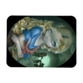 "Portrait of Goldilocks" Flex Magnet (Horizontal)