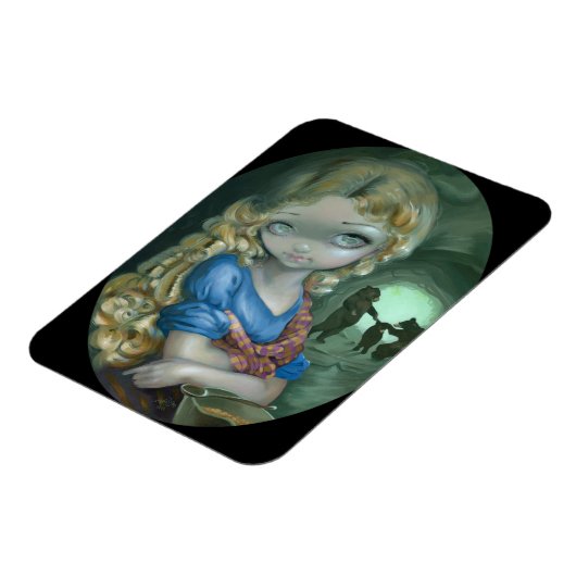 "Portrait of Goldilocks" Flex Magnet (Linke Seite)