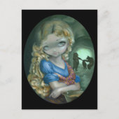 "Portrait of Goldilocks" Postkarte (Vorderseite)