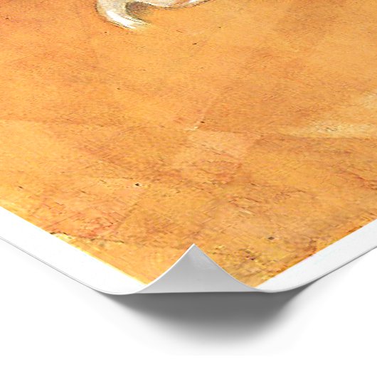 Portrait of Gothilda Furstenberg Poster (Ecke)