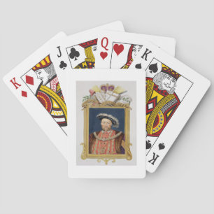 Portrait of Henry VIII (1491-1547) as Defender of Spielkarten