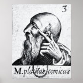 Portrait of Horace portrait of Scipio Poster (Vorne)