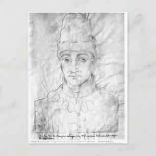 Portrait of Humphrey of England Postkarte