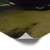 Portrait of Isabel Parrena Arce Poster (Ecke)