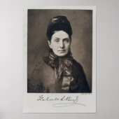 Portrait of Isabella Bird Bishop Poster (Vorne)