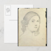 Portrait of Isadora Duncan , 1908 Postkarte (Vorne/Hinten)