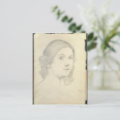 Portrait of Isadora Duncan , 1908 Postkarte (Stehend Vorderseite)