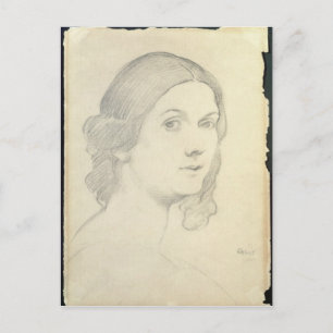 Portrait of Isadora Duncan , 1908 Postkarte