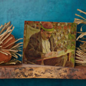 Portrait of John Maynard Keynes (1883-1946) (oil o Fotoplatte (Seite)