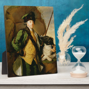 Portrait of John Whetham of Kirklington (1731-81) Fotoplatte