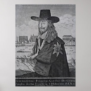 Portrait of King Charles I Poster
