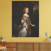 Portrait Of Lady Elizabeth Seymour Leinwanddruck (Insitu (Wohnzimmer))