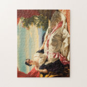 Portrait of Leonilla Fine Art Art Malerei Puzzle (Vertikal)