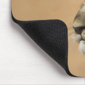 Portrait of Lion cub (Panthera Leo), Namibia Mousepad (Ecke)