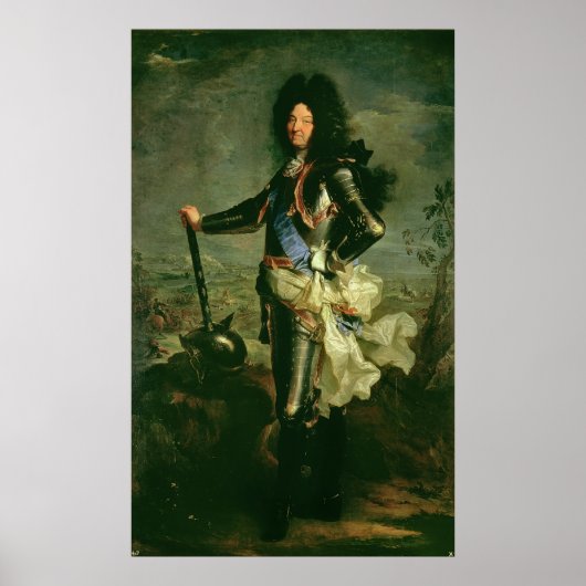 Portrait of Louis XIV Poster (Vorne)