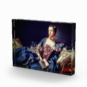 Portrait of Madame de Pompadour – Francois Boucher Fotoblock (Rechts)