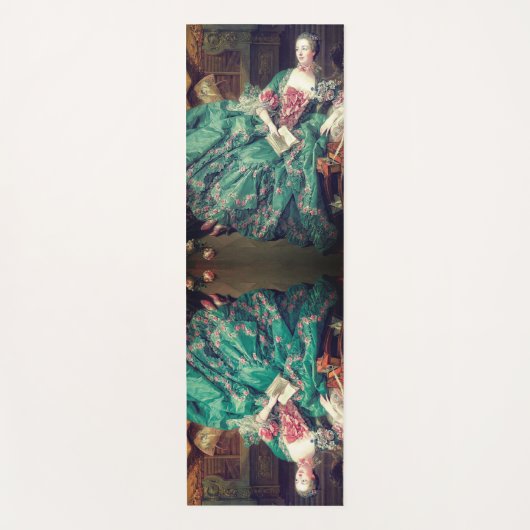 Portrait of Madame de Pompadour – Francois Boucher Yogamatte (Vorderseite)