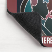 Portrait of Man Painting by Alfred Fox Mousepad (Ecke)